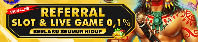CASHBACK SLOT ONLINE 10% ( BONUS HARI MINGGU )